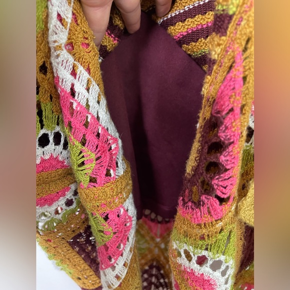 So Goods For Life Crochet Sweater Maxi Pencil
skirt Sz Large 34.5” length - Picture 6 of 9